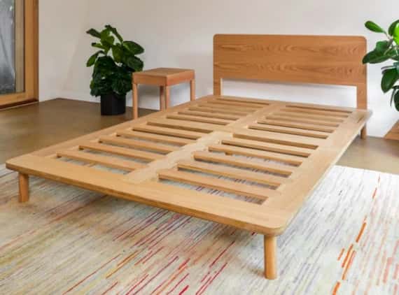 eva timber bed frame