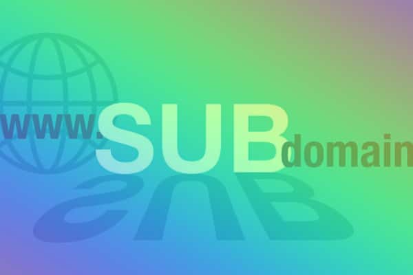 what is a subdomain?