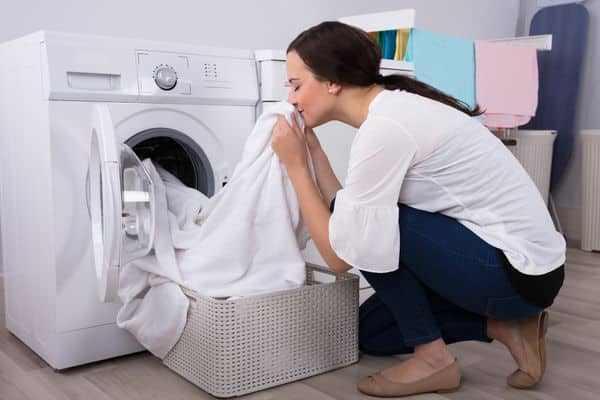 putting an electric blanket in the washing machine